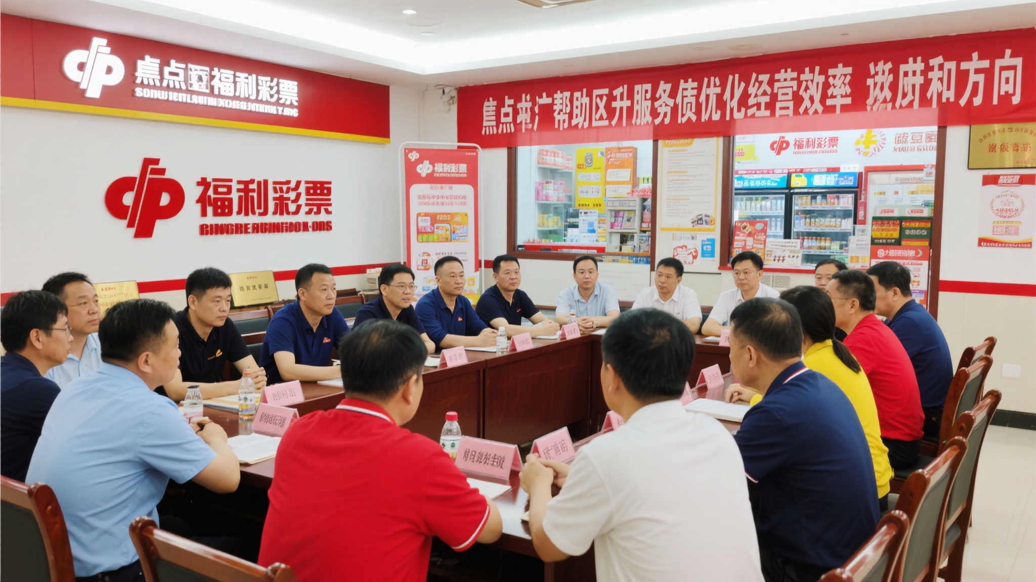 张家口福彩中心组织站主交流共商发展大计 张家口福彩中心组织站主交流共商发展大计