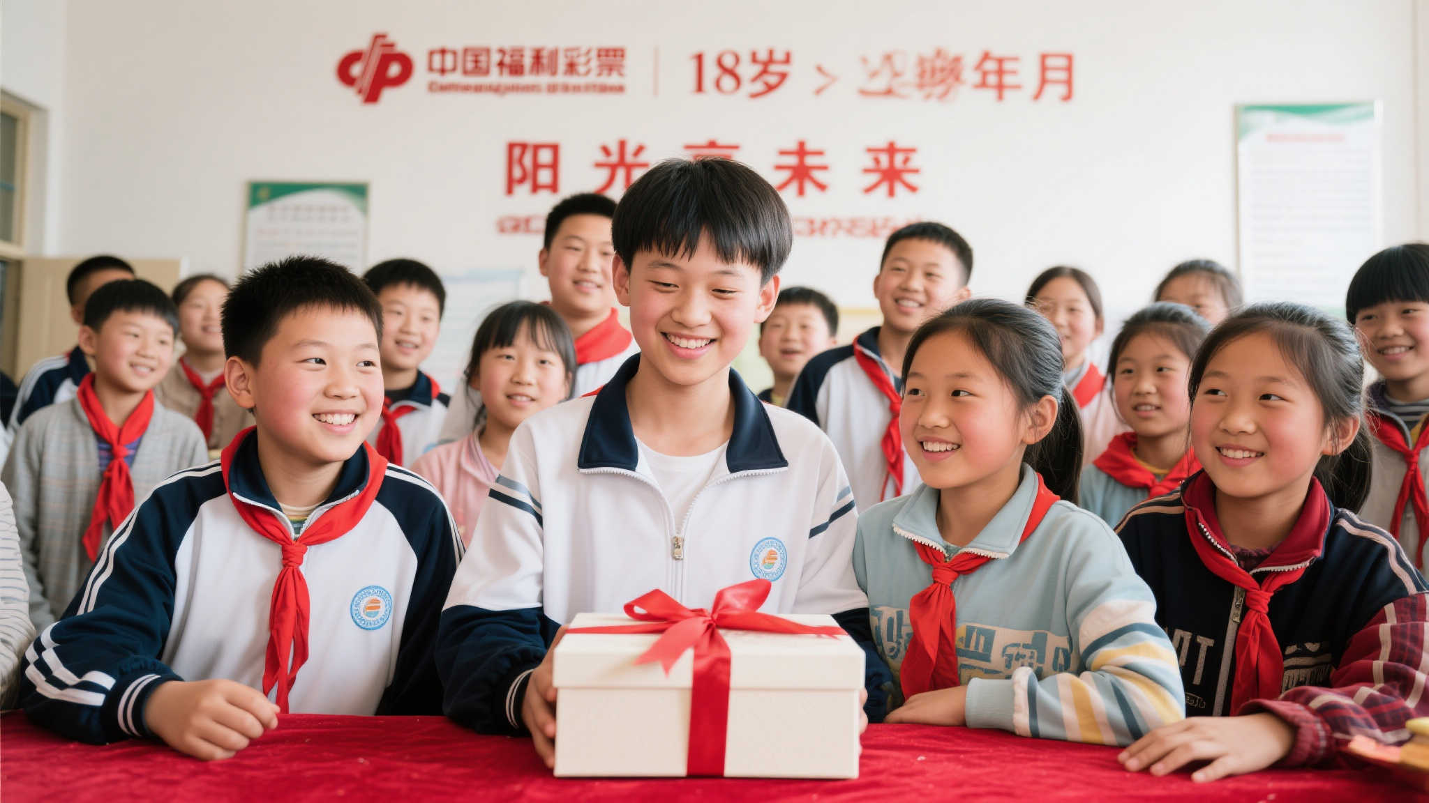 中国福利彩票:为18岁的青春洒下阳光 中国福利彩票:为18岁的青春洒下阳光