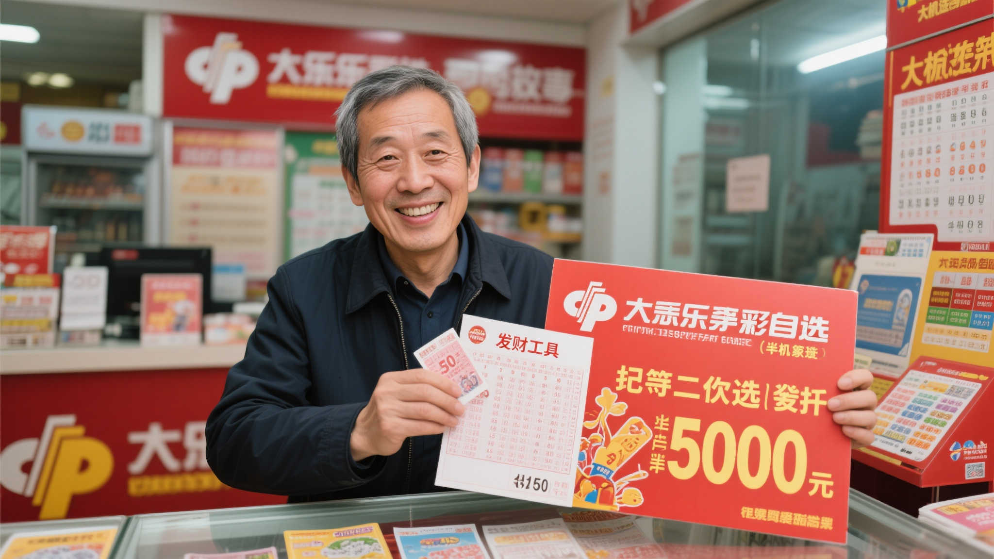 老彩民靠机选与守号策略，仅投20元揽获大乐透732万大奖