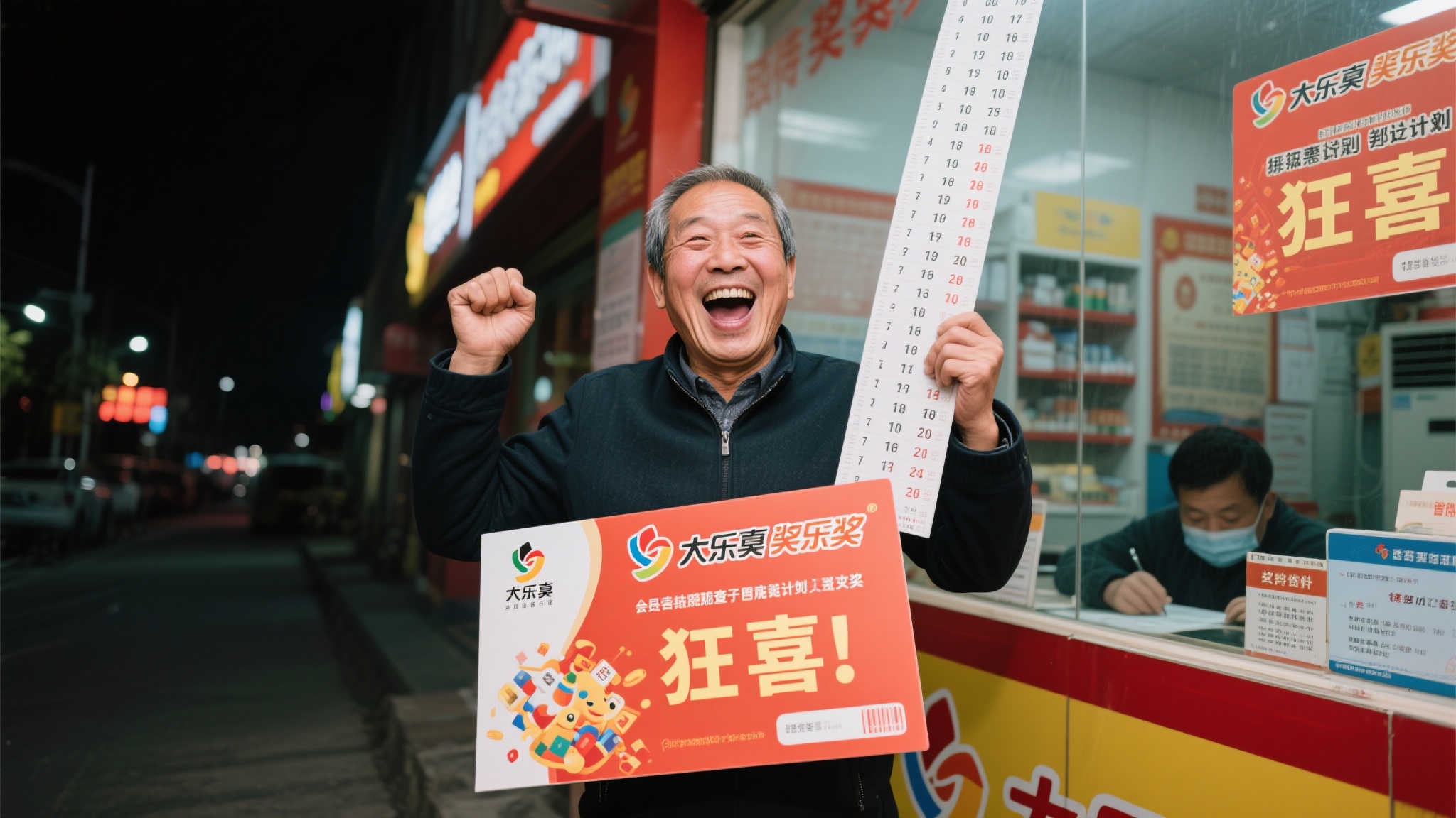 老彩民豪掷120倍投注揽获大乐透百万奖金,激动失眠连夜兑奖 老彩民豪掷120倍投注揽获大乐透百万奖金,激动失眠连夜兑奖